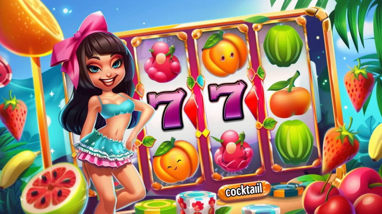 Tampilan game slot online idola99 dengan grafis neon yang memukau dan fitur jackpot progresif